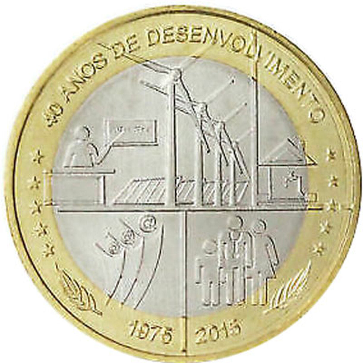 250 Escudos Kapverdy 2015 - Nezávislosť
