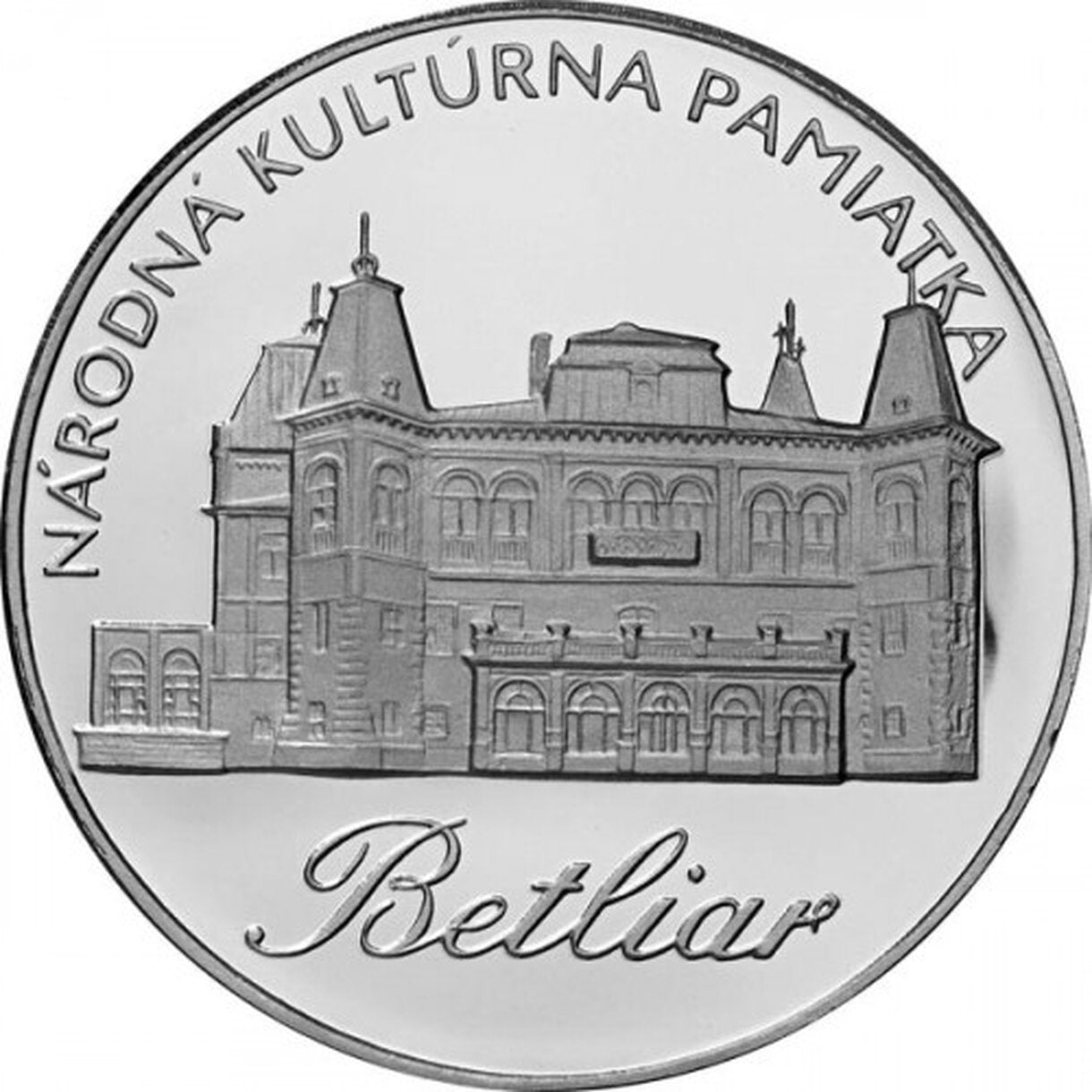 Medaila Slovensko - Betliar