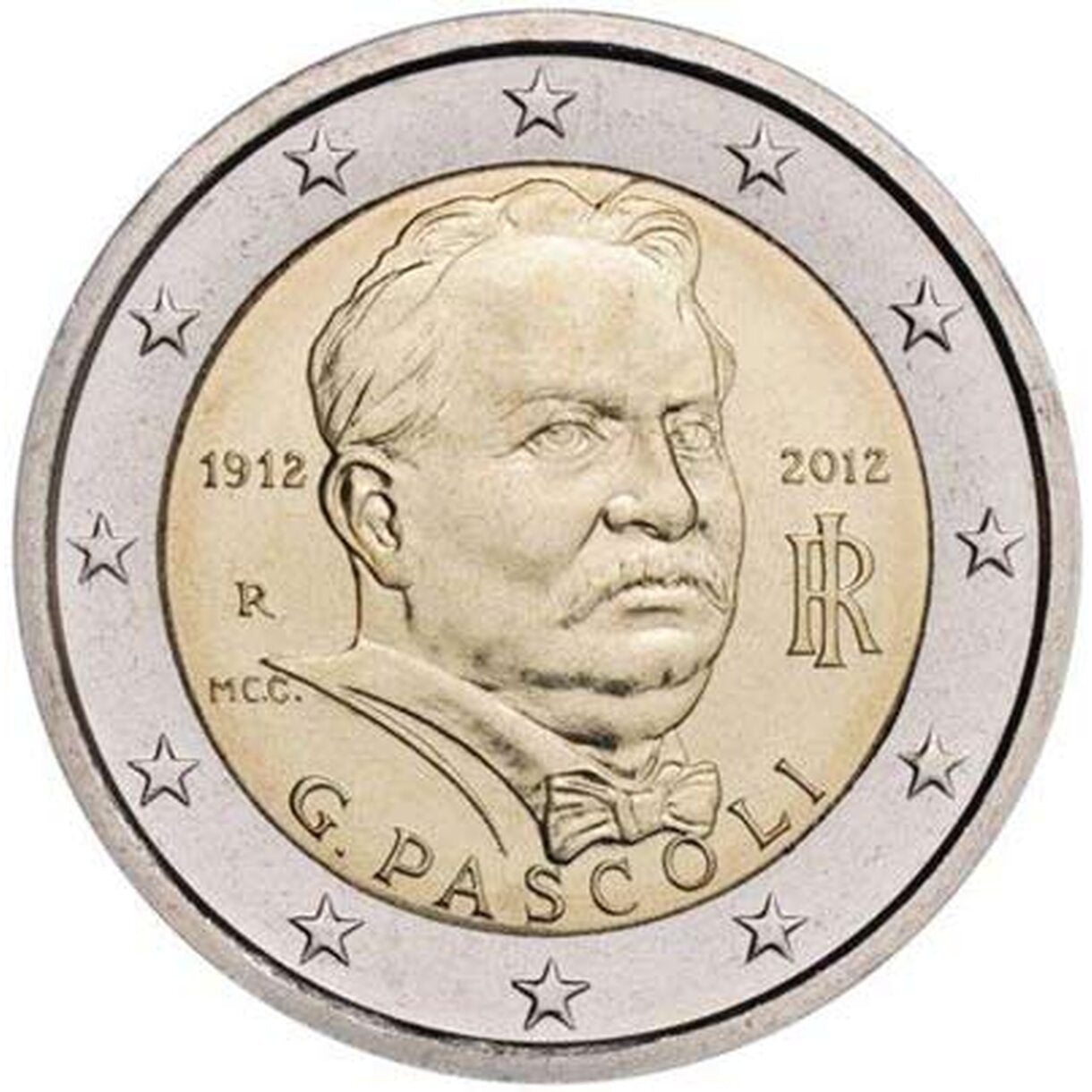 2 EURO Taliansko 2012 - Giovanni Pascoli