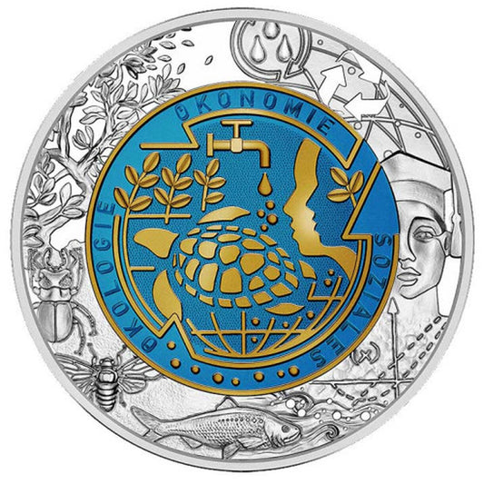 25 EURO Rakúsko 2023 - Globálne otepľovanie