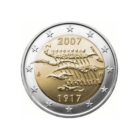 2 EURO Fínsko 2007 - Nezávislosť