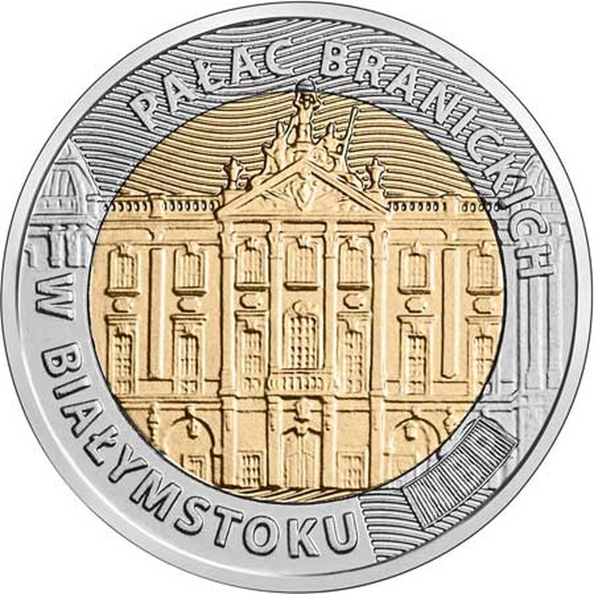 5 Zloty Poľsko 2020 - Branickich palac