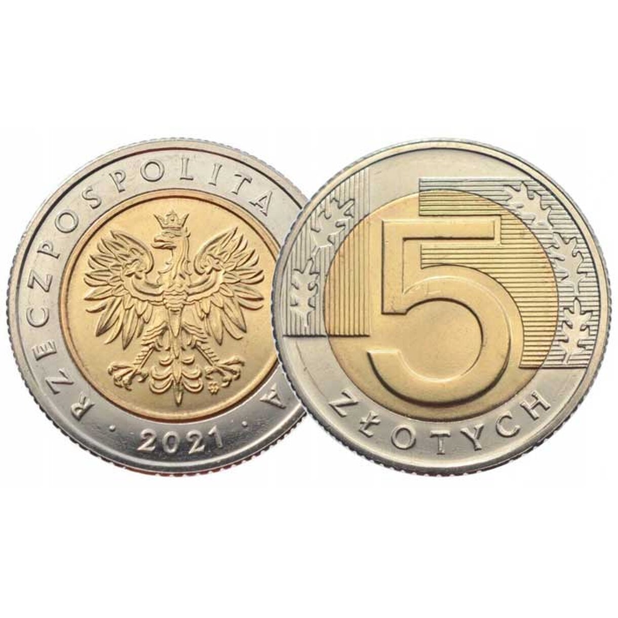 5 Zloty Poľsko 2021