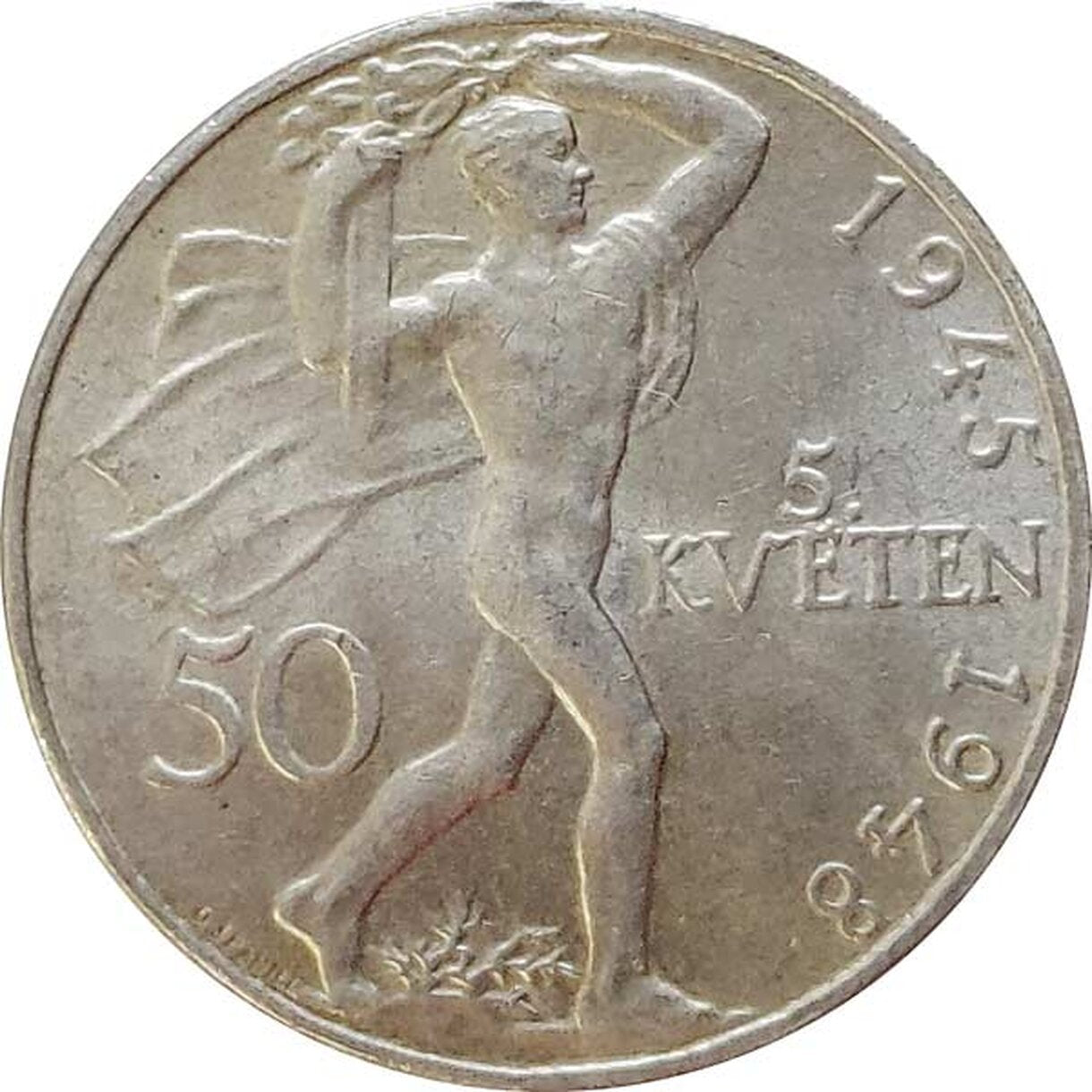 50 Kčs Československo 1948 - Pražské povstanie
