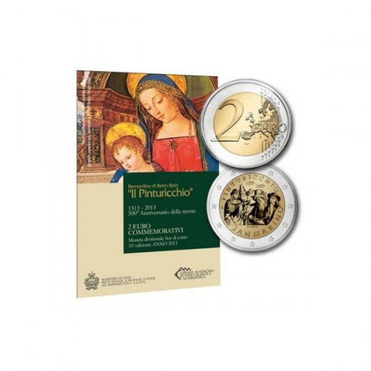 2 EURO San Maríno 2013 - Pinturicchio