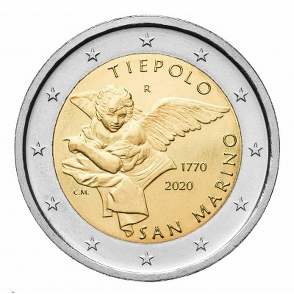 2 EURO San Marino 2020 - Giambattista Tiepolo