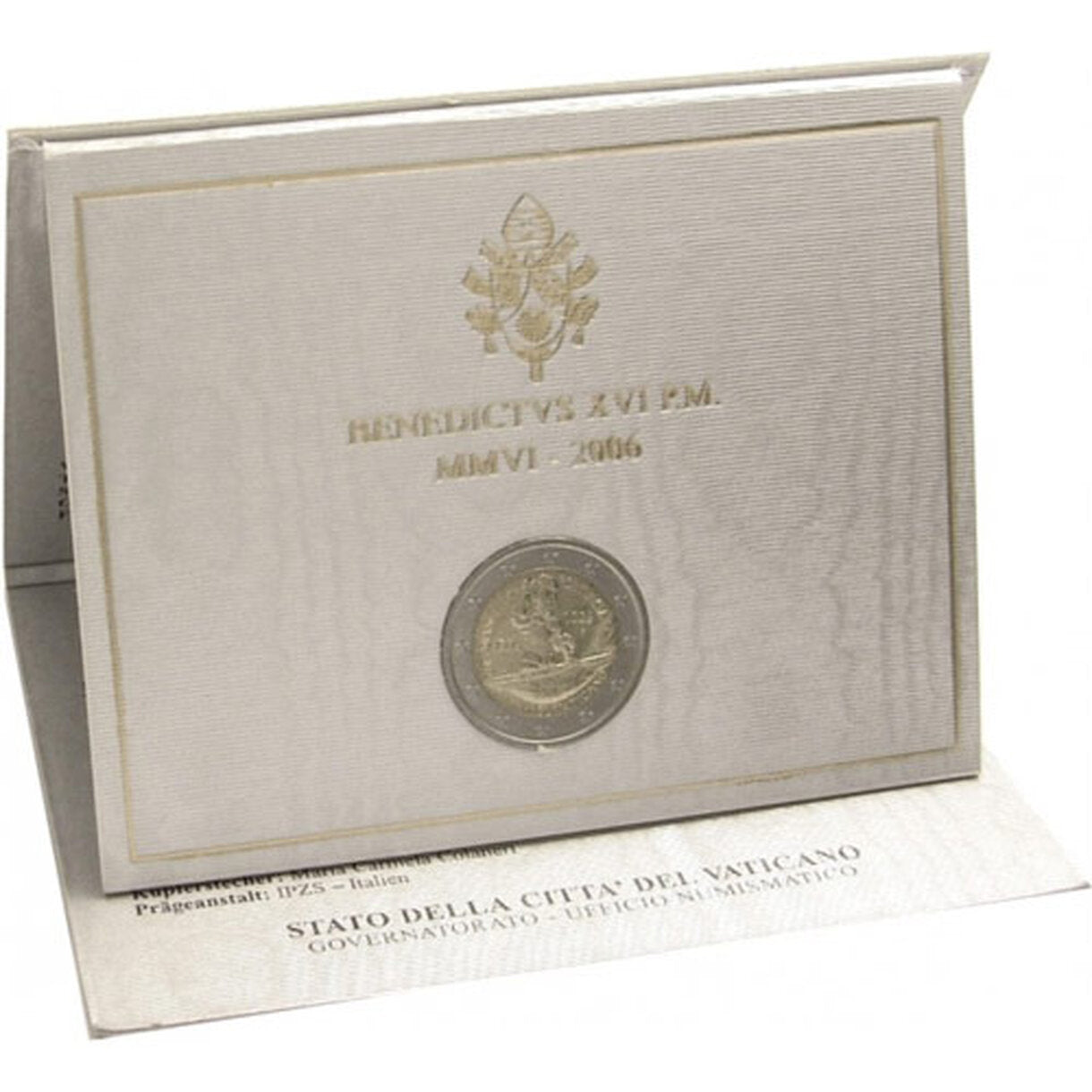 2 EURO Vatikán 2006