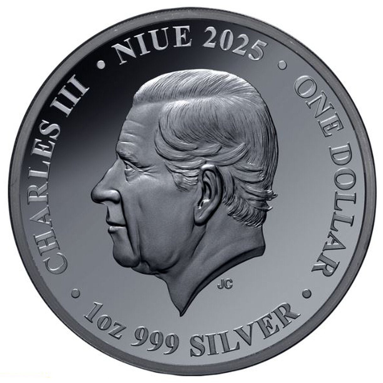 1 Dollar Niue 2025 - Delfín skákavý - Proof