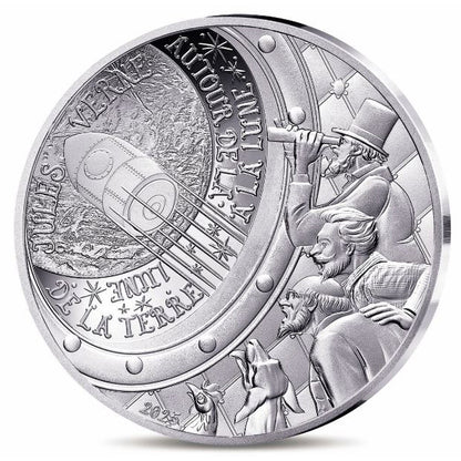 10 Euro Francúzsko 2025 - Cesta na mesiac - Proof