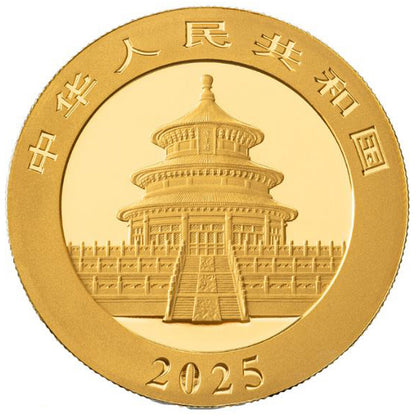 100 Yuan Čína 2025 - Panda