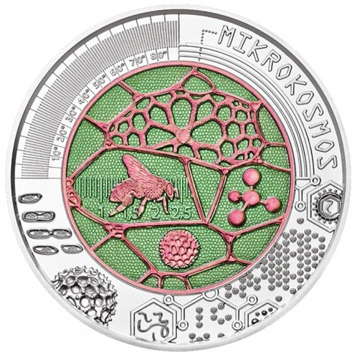 25 EURO Rakúsko 2017 - Mikrokozmos