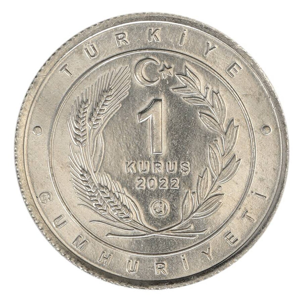 1 Kurus Turecko 2022 - Ázijský lev