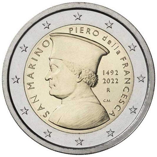 2 EURO San Marino 2022 - Piero della Francesca