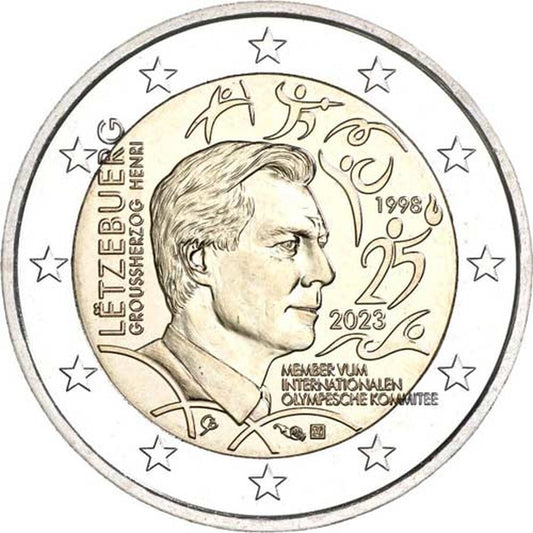 2 EURO Luxembursko 2023 - Medzinárodný olympijský výbor