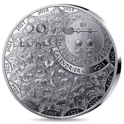 20 Euro Francúzsko 2026 - Rok Koňa- Proof