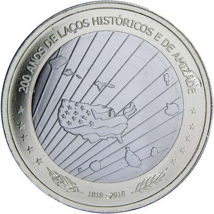 200 Escudos Kapverdy 2018 - Priateľstvo s USA