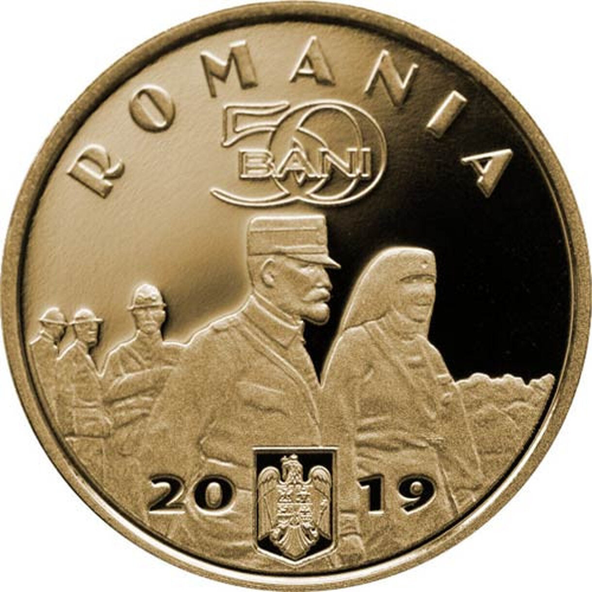 50 Bani Rumunsko 2019 - Regina Maria - Proof