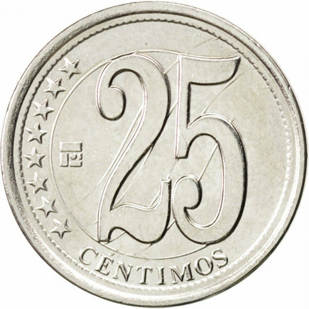 25 Centimos Venezuela 2010 - Podpis nezávislosti