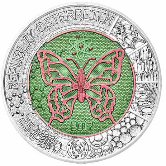 25 EURO Rakúsko 2017 - Mikrokozmos