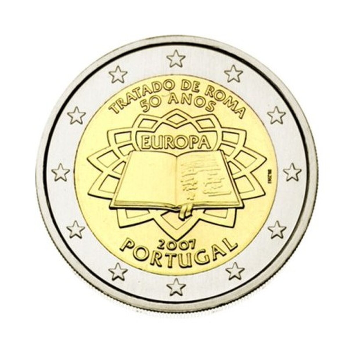 2 EURO Portugalsko 2007 - Rímska zmluva