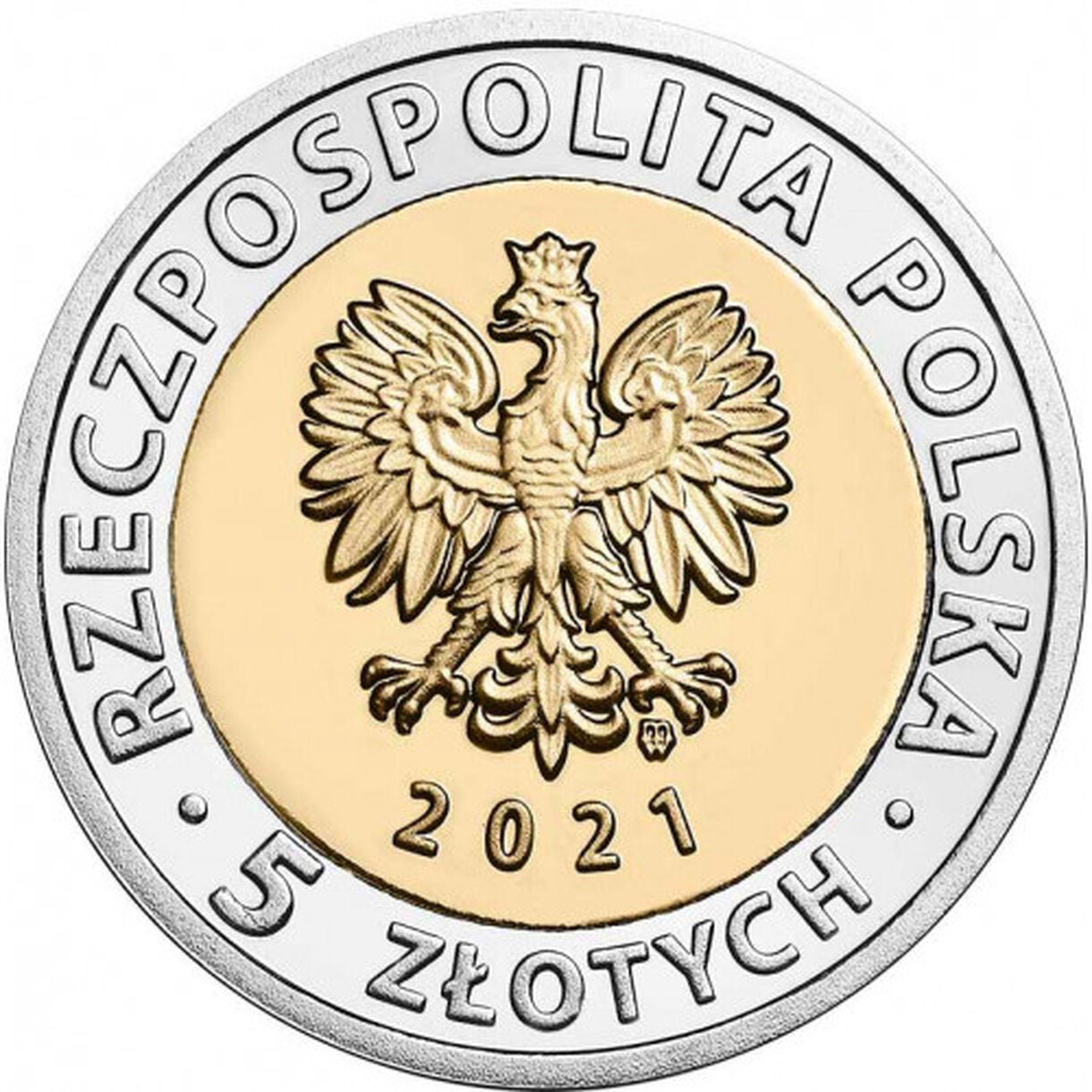 5 Zloty Poľsko 2021 - Brama Zuraw