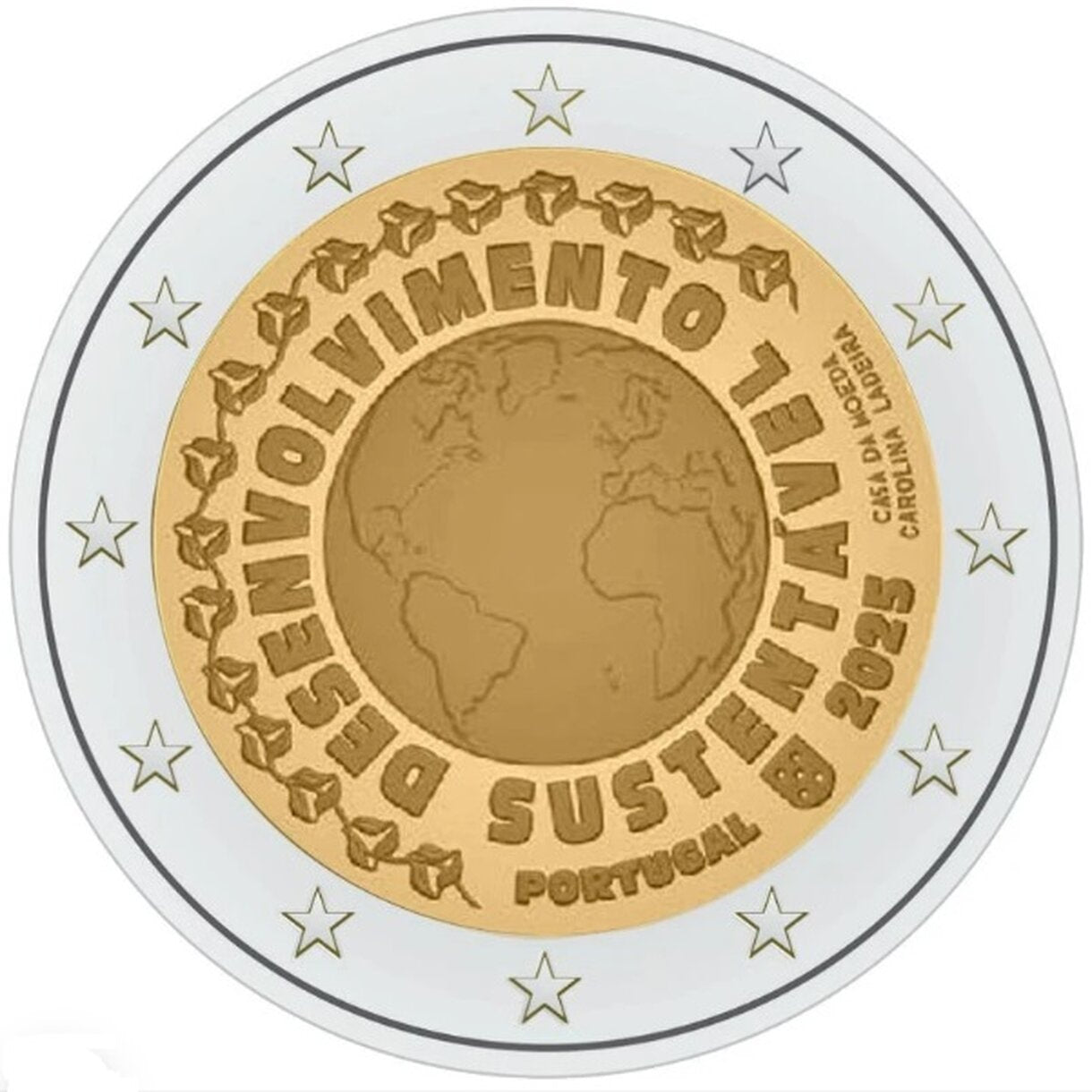 2 EURO Portugalsko 2025 - Udržateľný rozvoj