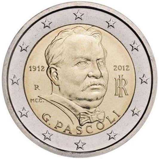 2 EURO Taliansko 2012 - Giovanni Pascoli