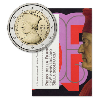 2 EURO San Marino 2022 - Piero della Francesca