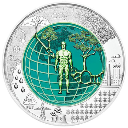 25 EURO Rakúsko 2018 - Antropocén