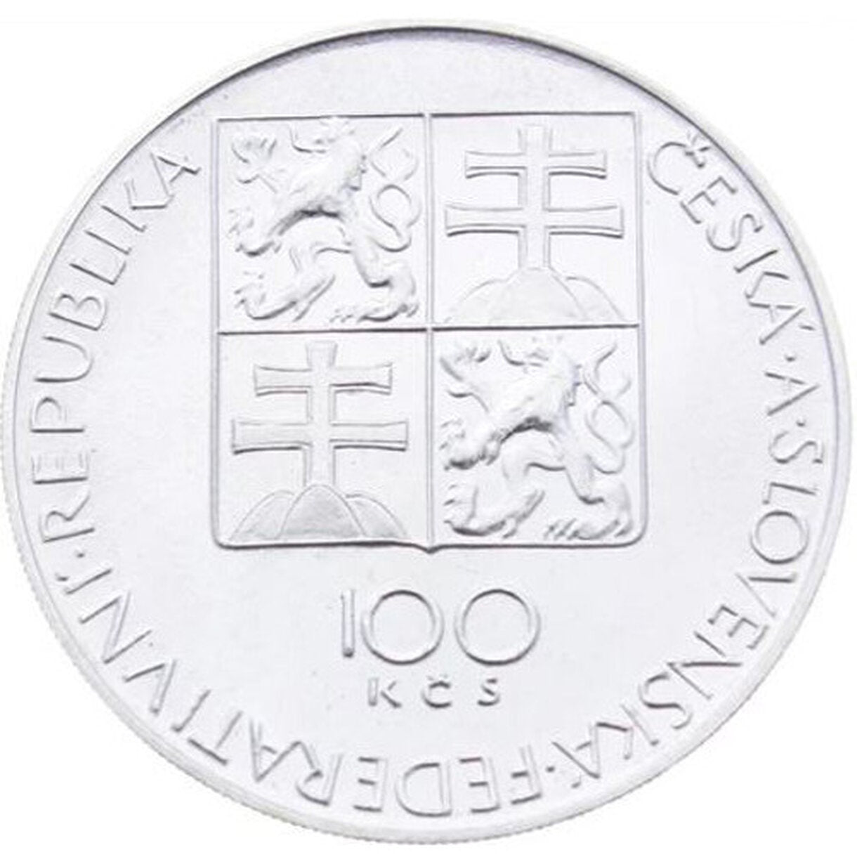 100 Kčs Československo 1991 - W.A.Mozart
