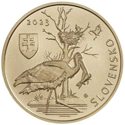 5 EURO Slovensko 2023 - Bocian čierny