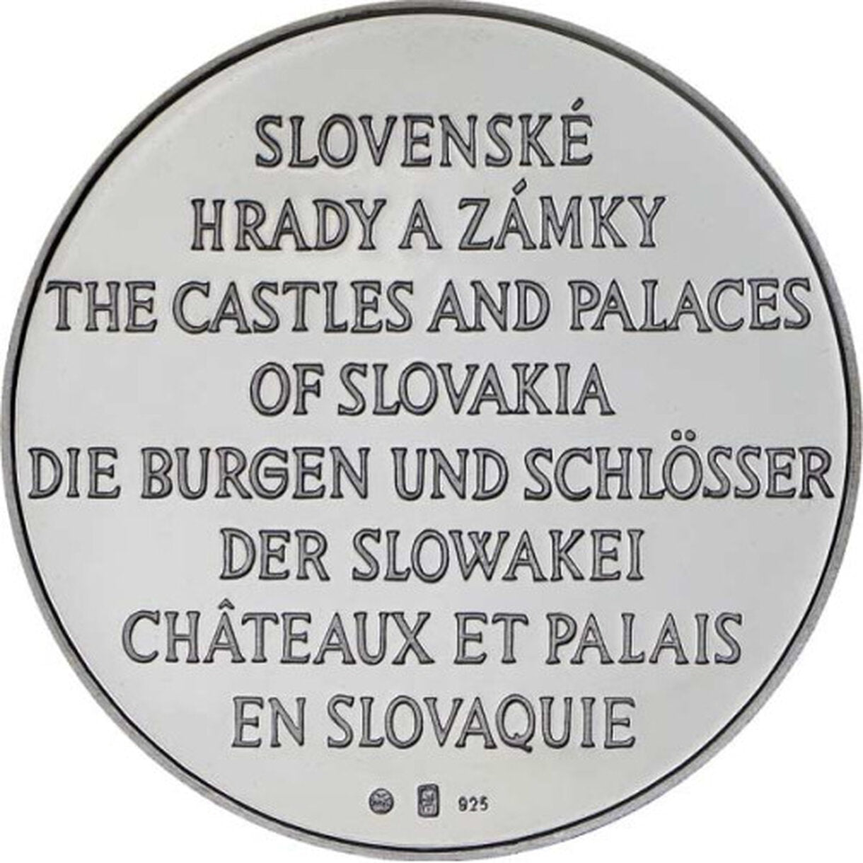 Medaila Slovensko - Oravský hrad