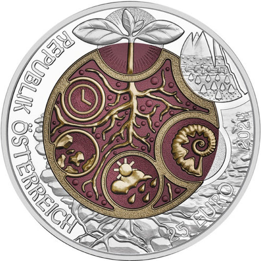 25 EURO Rakúsko 2024 - Edaphon