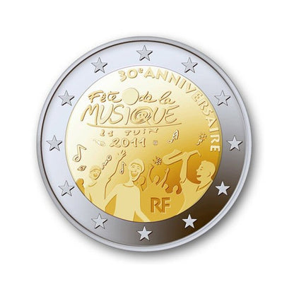 2 EURO Francúzsko 2011 - Sviatok hudby