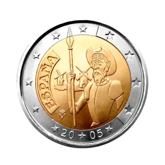 2 EURO Španielsko 2005 - Don Quijote
