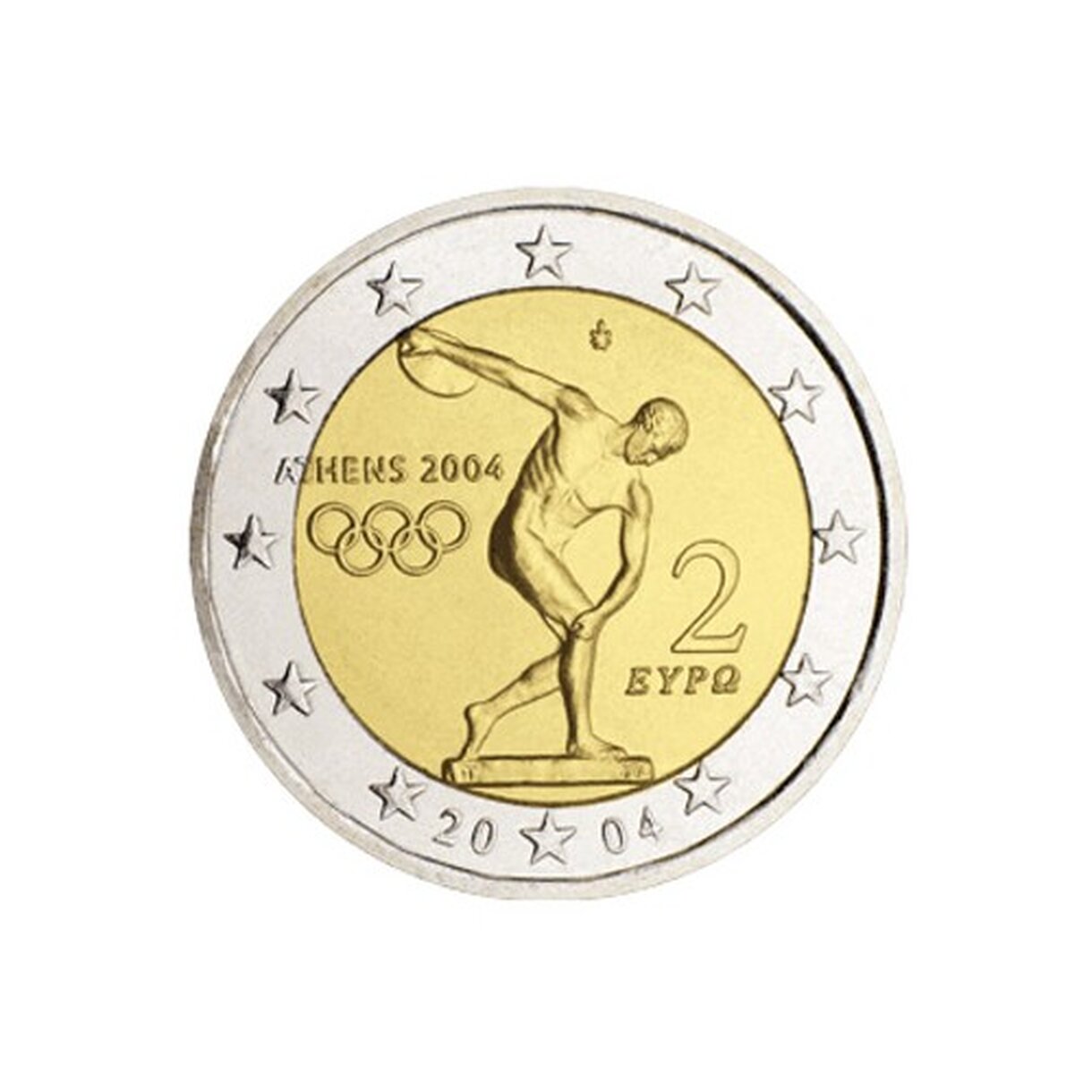 2 EURO Grécko 2004 - Olympijské hry v Aténach