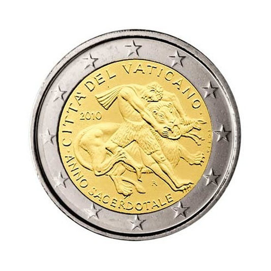 2 EURO Vatikán 2010