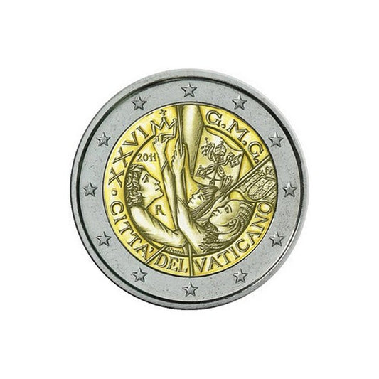 2 EURO Vatikán 2011
