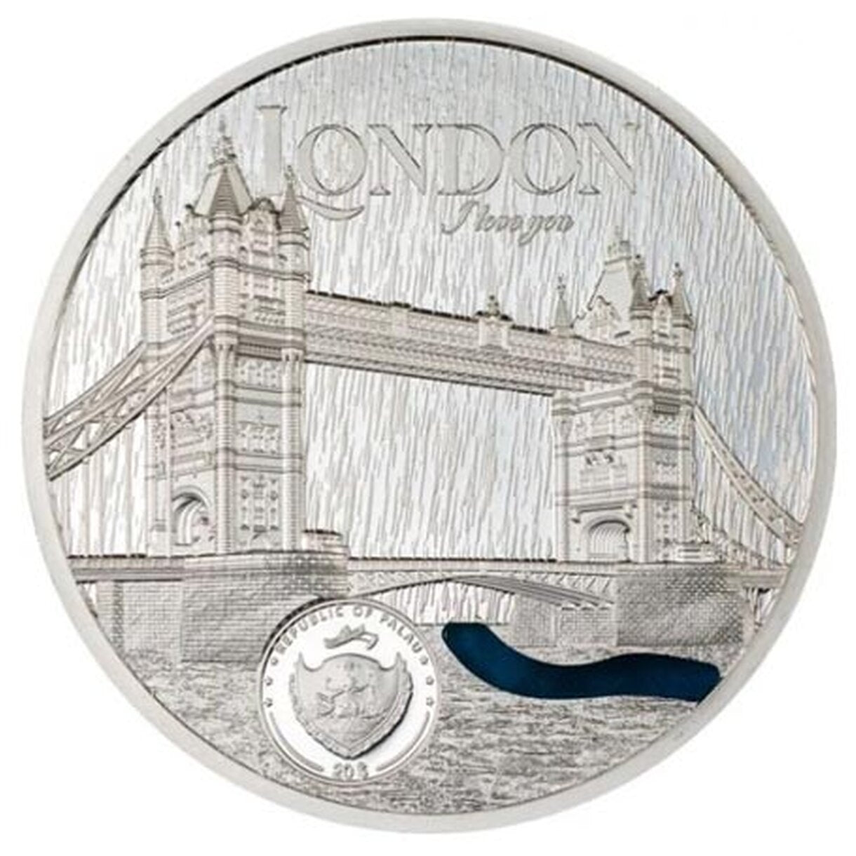 20 Dolár Palau 2023 - Tiffany Art Metropolis - LONDÝN