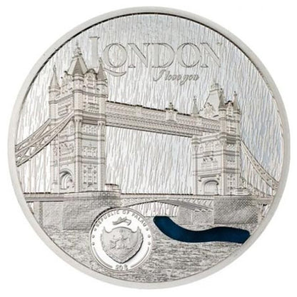 20 Dolár Palau 2023 - Tiffany Art Metropolis - LONDÝN