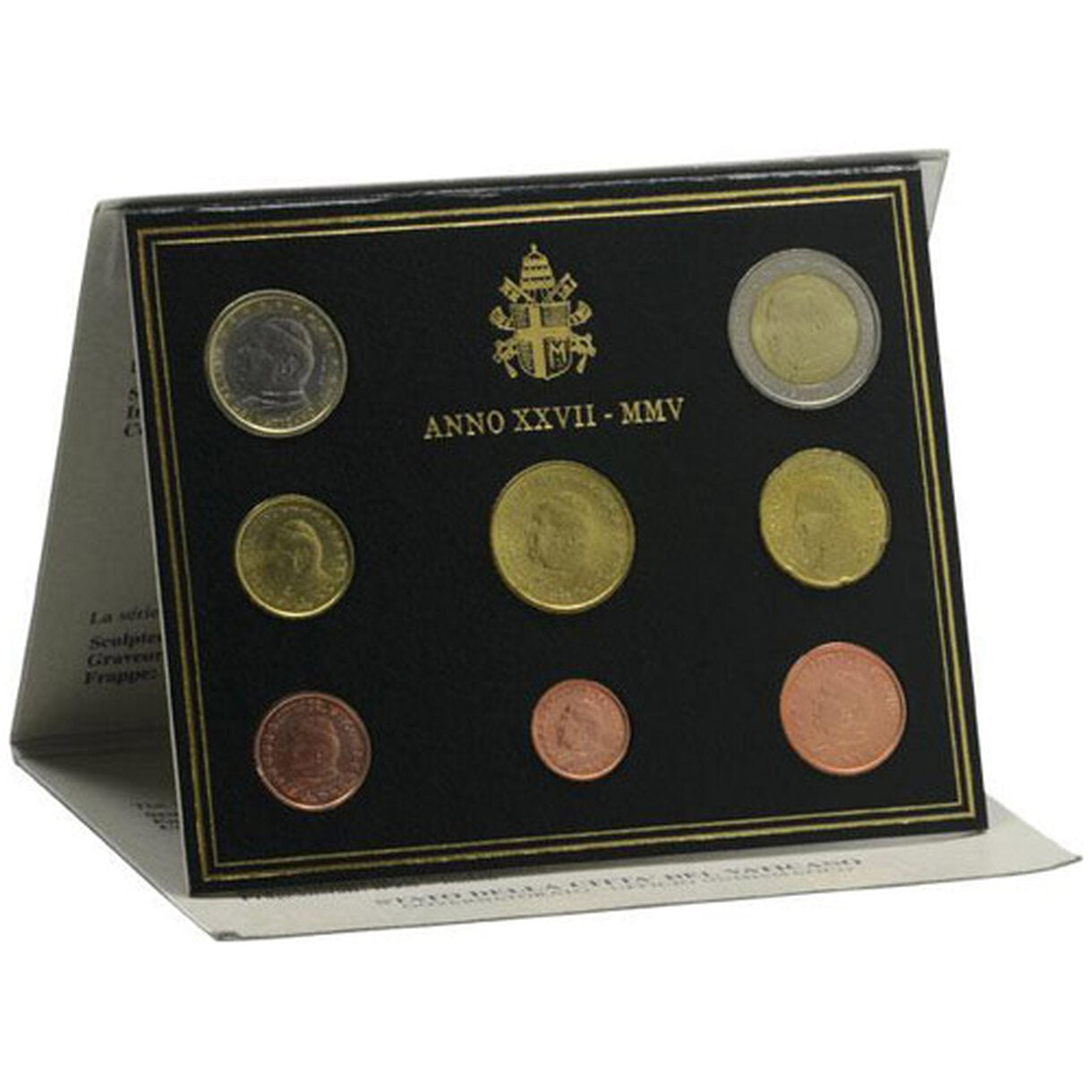 Oficiálna sada Euro mincí Vatikán 2005