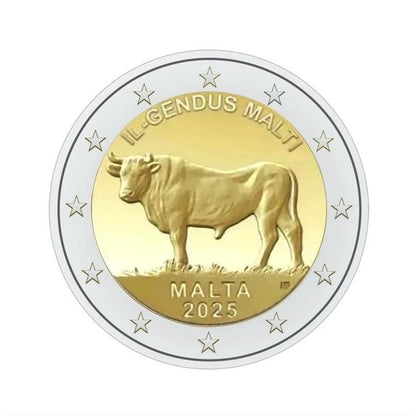 2 EURO Malta 2025 - Maltský vôl