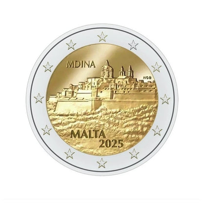2 EURO Malta 2025 - Mdina