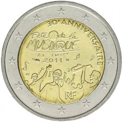 2 EURO Francúzsko 2011 - Sviatok hudby