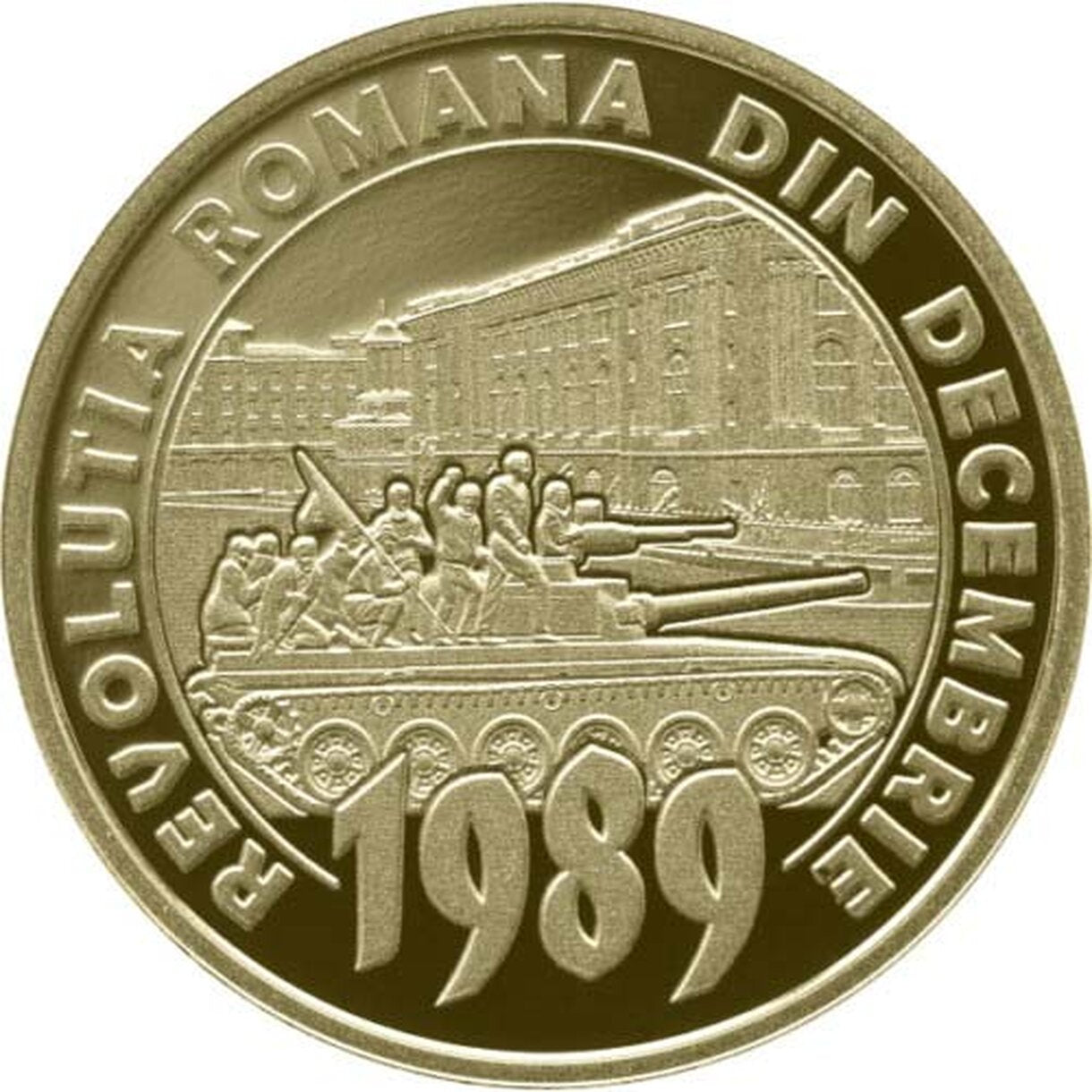 50 Bani Rumunsko 2019 - Revolúcia 1989 - Proof