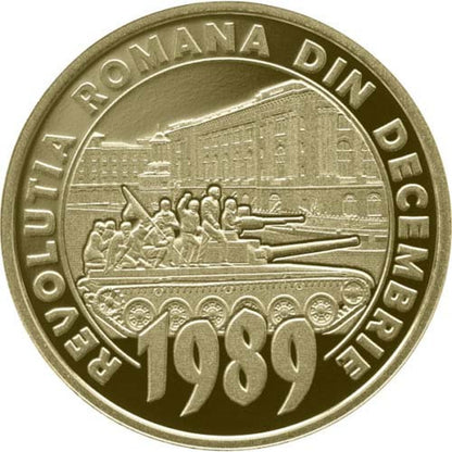 50 Bani Rumunsko 2019 - Revolúcia 1989 - Proof