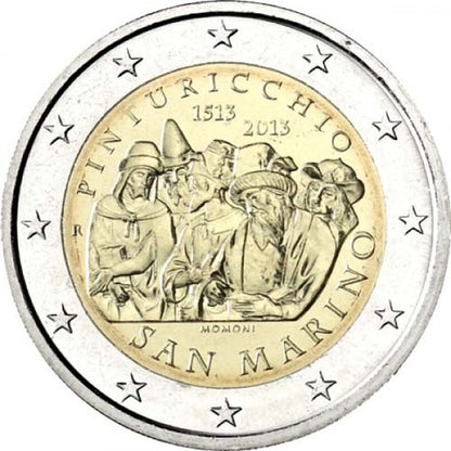 2 EURO San Maríno 2013 - Pinturicchio
