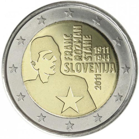 2 EURO Slovinsko 2011 - Franc Rozman-Stane
