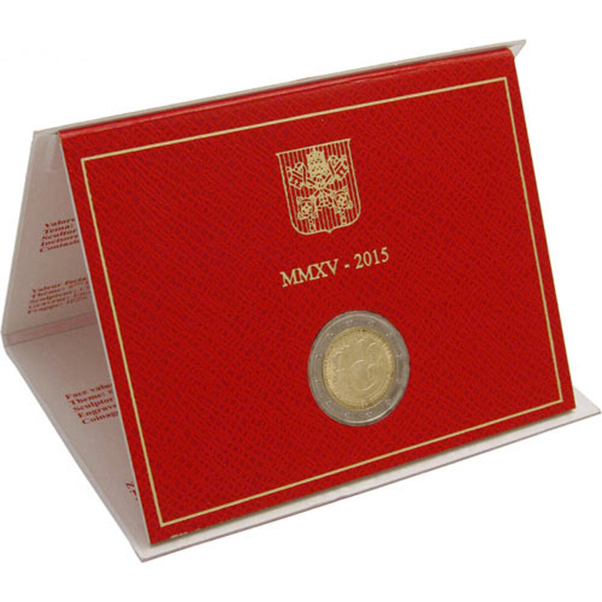 2 EURO Vatikán 2015