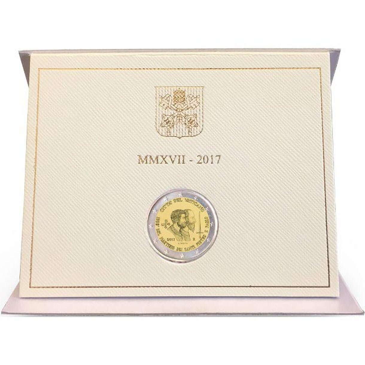 2 EURO Vatikán 2017 - Svätý Peter a Pavol